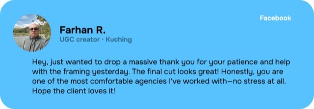 Creator feedback 3